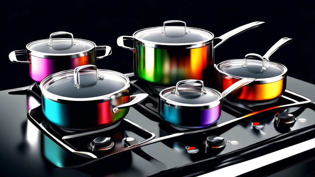 Best Stainless Steel Cookware Sets for Gas Stoves. Pro Chef Kitchen Tools