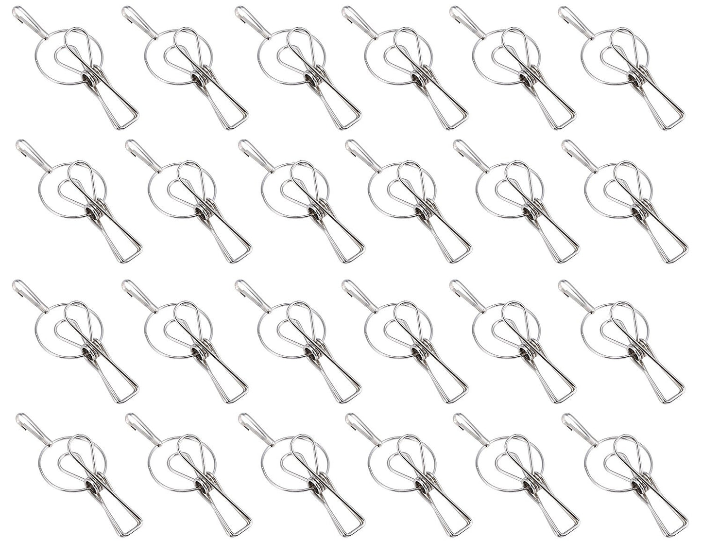 Hanger Clips - Laundry Clothes Pins - Pro Chef Kitchen Tools