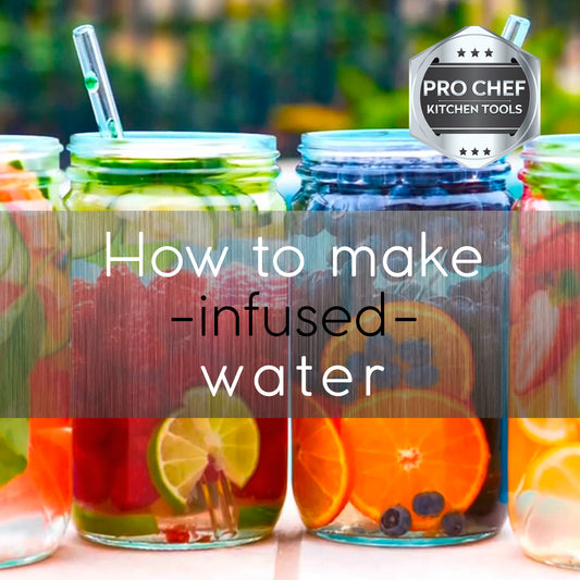 How to make infused water: