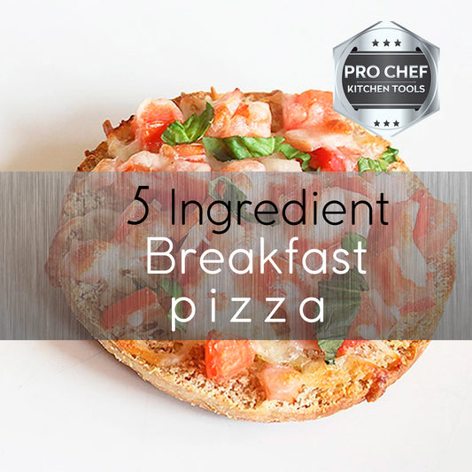 5 Ingredient breakfast pizza