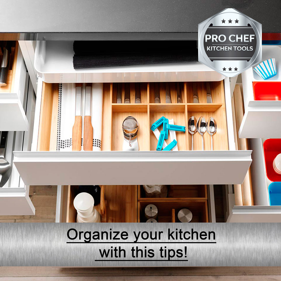 Organize your kitchen with this tips!