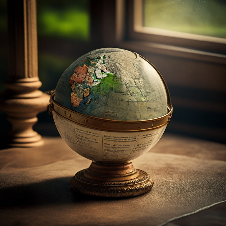 A dramatic globe with cracked, parched earth tones, surrounded by a halo of water droplets, with a subtle, faded newspaper texture in the background, conveying a sense of urgency.