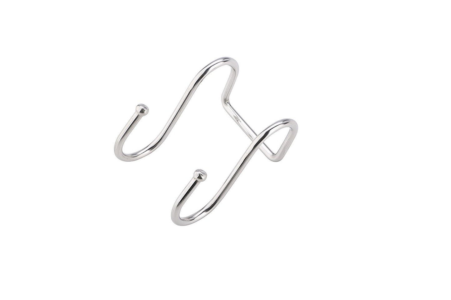 Double Utility Hooks - Dual S Hook 10 Pack Set - Pro Chef Kitchen Tools