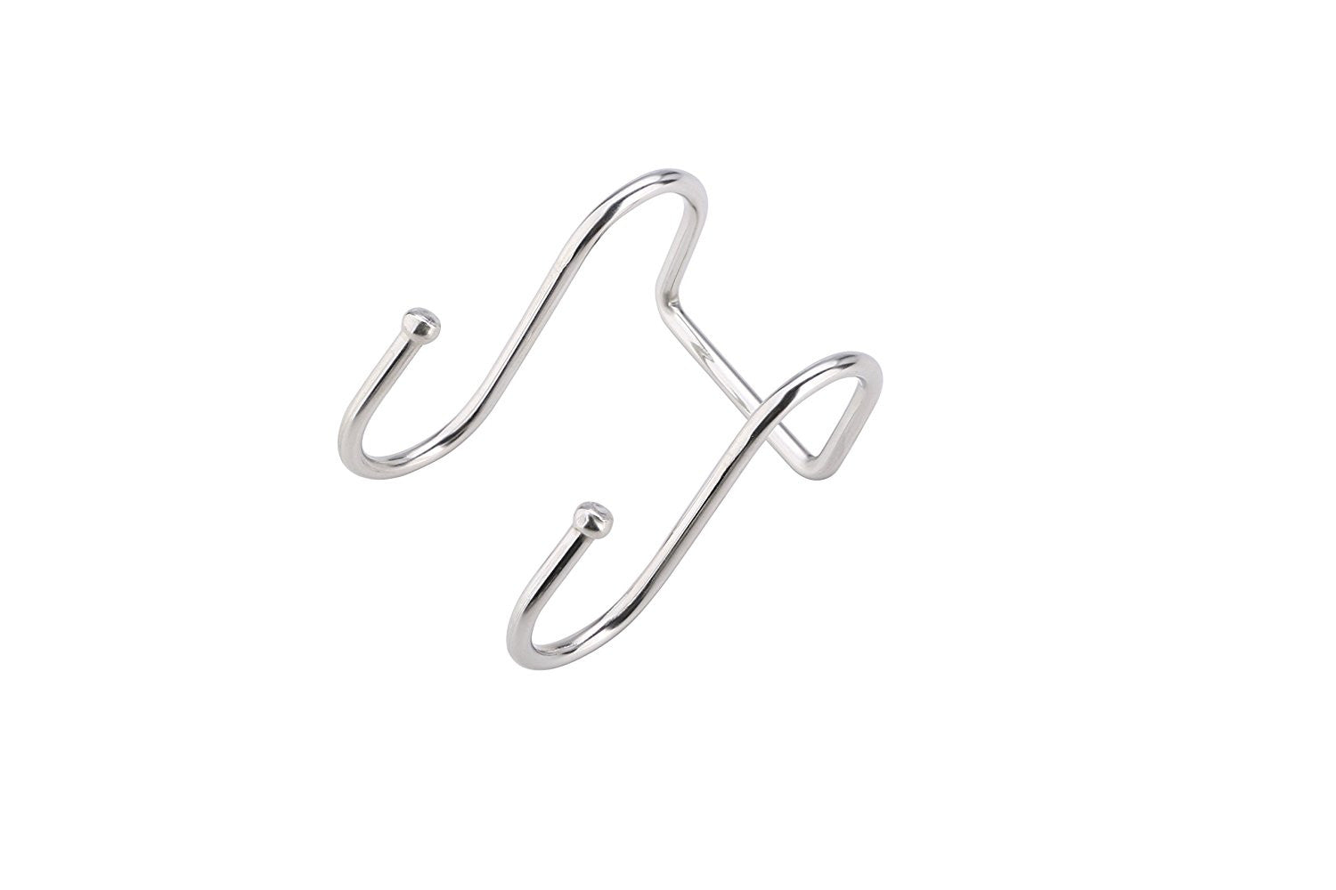 Double Utility Hooks - Dual S Hook 10 Pack Set - Pro Chef Kitchen Tools