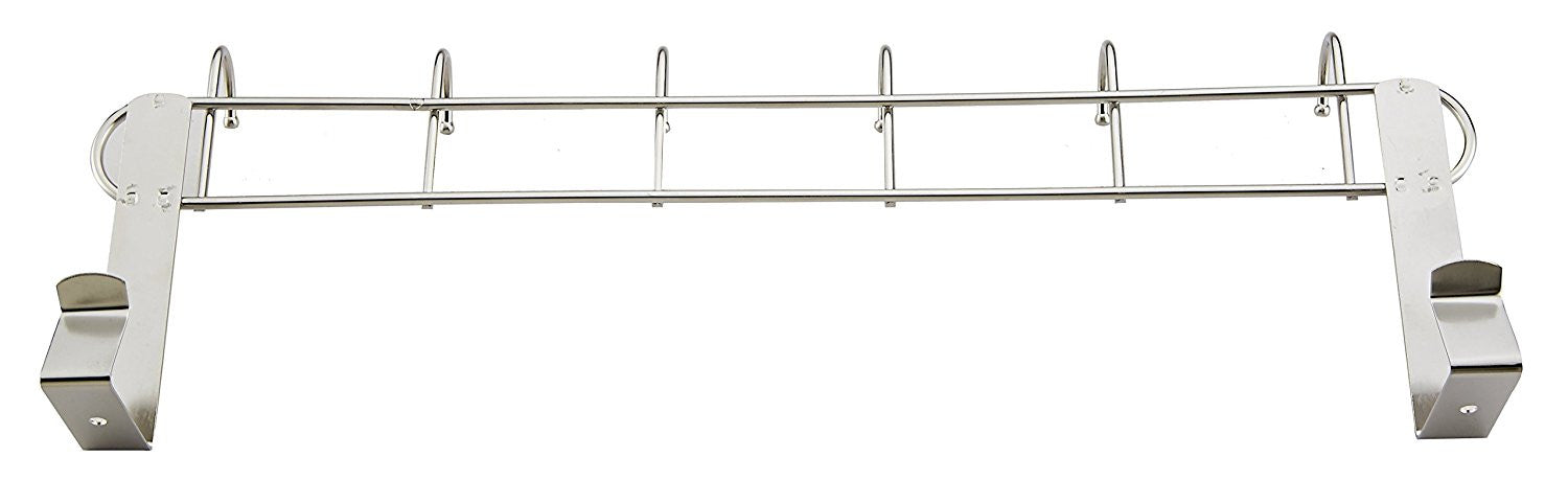 Over The Door Hook - General Purpose Storage Racks - 6 Coat Hooks - Pro Chef Kitchen Tools