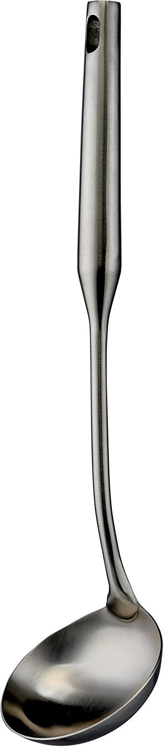 Large Soup Ladle - Flatware Soup Ladles To Serve Soups And Sauces - Canning Ladel Cup - Heavy Duty Commercial Restaurant Quality Dishwasher Safe Stainless Steel Serving Utensil by Pro Chef Kitchen Tools - Pro Chef Kitchen Tools