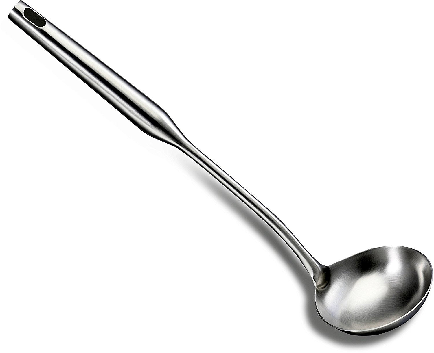 Large Soup Ladle - Flatware Soup Ladles To Serve Soups And Sauces - Canning Ladel Cup - Heavy Duty Commercial Restaurant Quality Dishwasher Safe Stainless Steel Serving Utensil by Pro Chef Kitchen Tools - Pro Chef Kitchen Tools