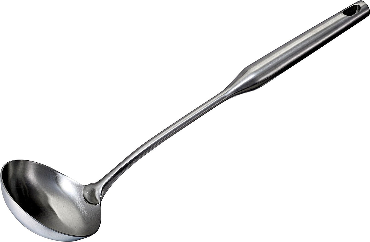 Large Soup Ladle - Flatware Soup Ladles To Serve Soups And Sauces - Canning Ladel Cup - Heavy Duty Commercial Restaurant Quality Dishwasher Safe Stainless Steel Serving Utensil by Pro Chef Kitchen Tools - Pro Chef Kitchen Tools