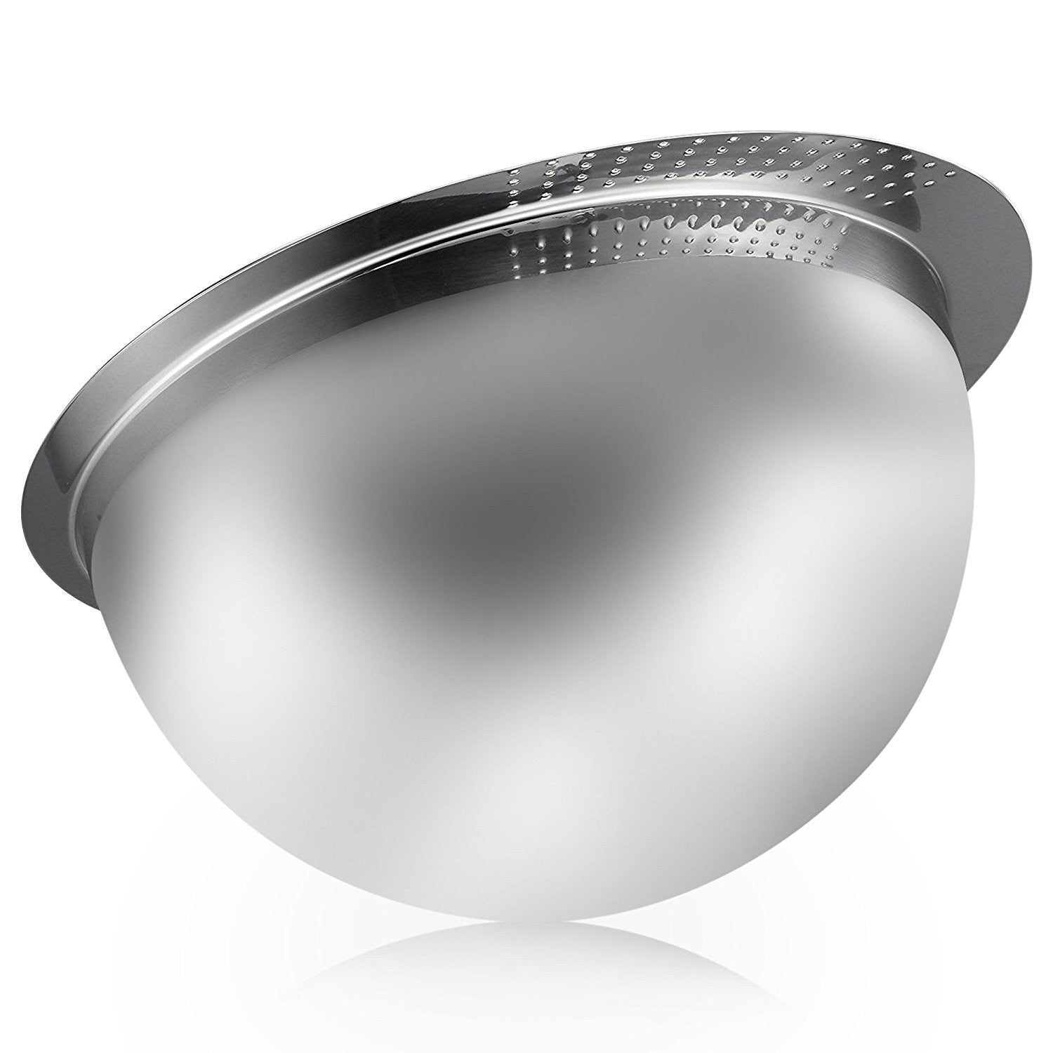 3.5 Quart Polished Stainless Steel Bowl with Handle