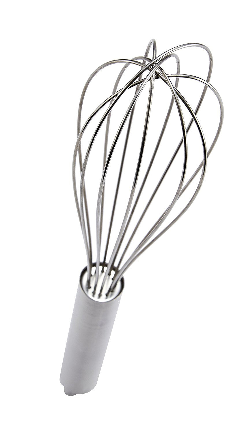 Pro Chef Kitchen Tools Stainless Steel Wire Whisk - 10 inch Balloon Whisk Egg Beaters for French Cooking, Mixing Cake Batter and to Mix, Whip or Blend Sauces - Pro Chef Kitchen Tools