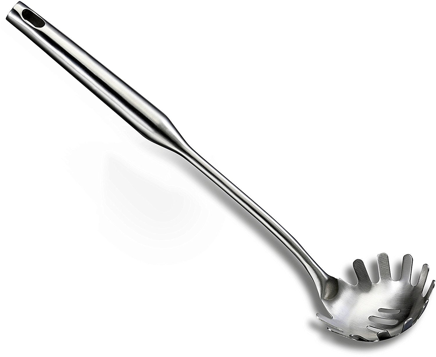 Spaghetti Spoon Pasta Forks - Serving Spoon Drains Serves Noodles - Pro Chef Kitchen Tools