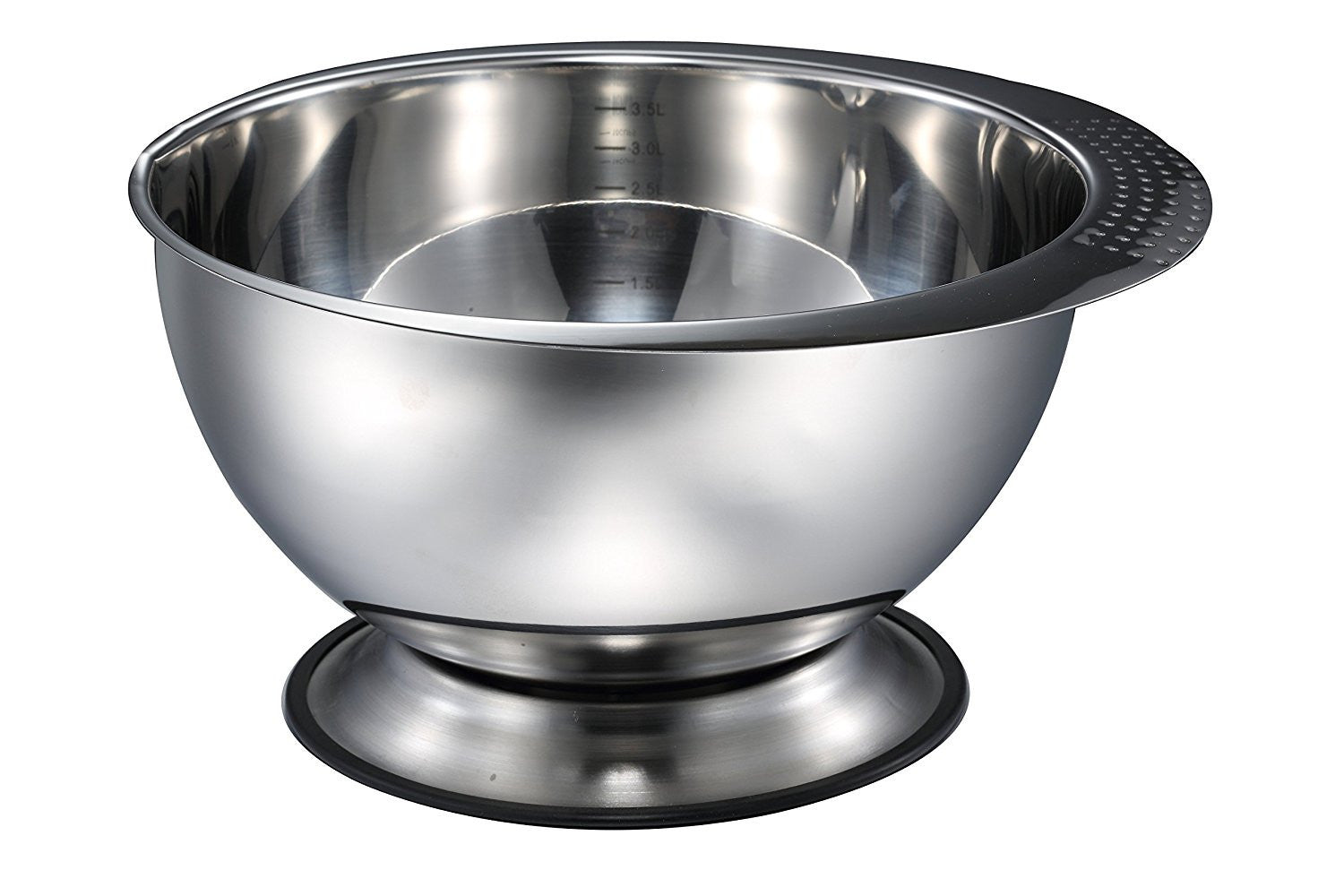 TOPBATHY Stainless Steel Mixing Bowls with Handle Mixing Batter Bowl for  Kitchen Mix Cook Bake Prep