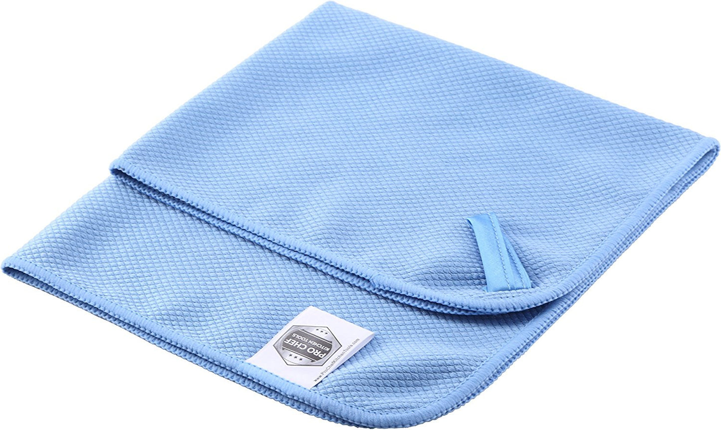 Microfiber Cleaning Cloth - Household Wipes And Cloths - Pro Chef Kitchen Tools