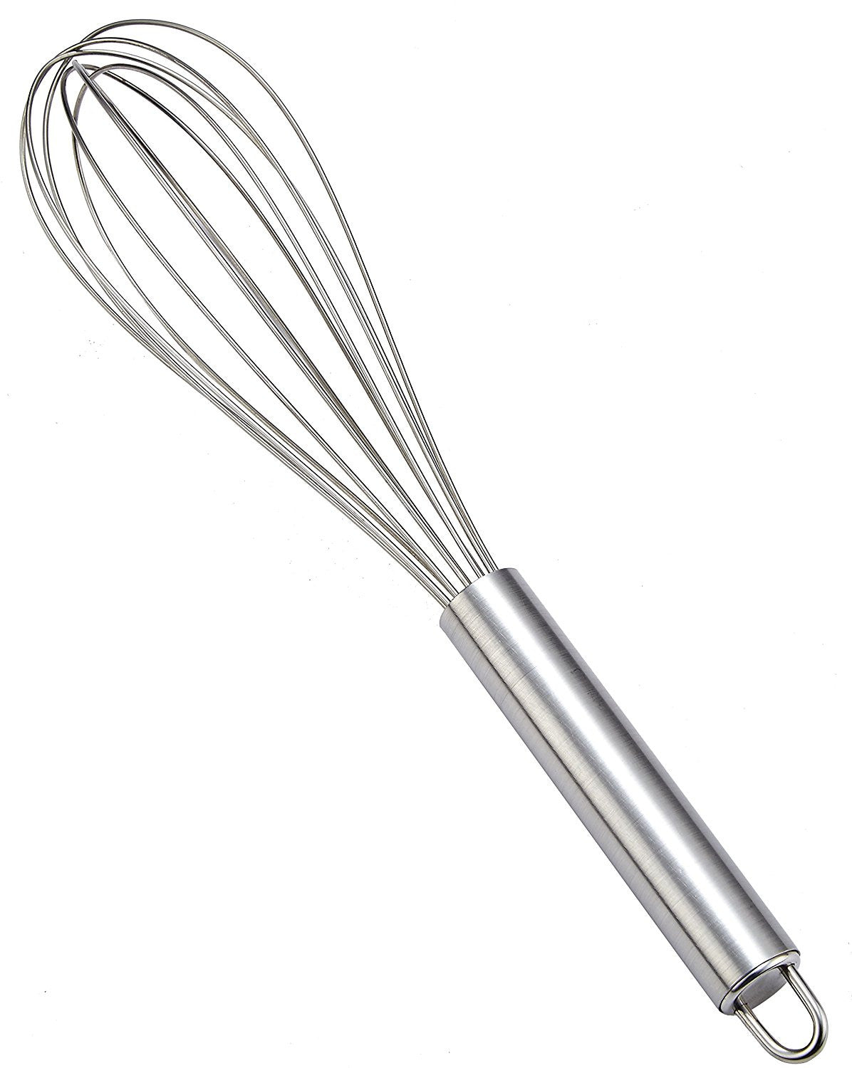 Pro Chef Kitchen Tools Stainless Steel Wire Whisk - 10 inch Balloon Whisk Egg Beaters for French Cooking, Mixing Cake Batter and to Mix, Whip or Blend Sauces - Pro Chef Kitchen Tools