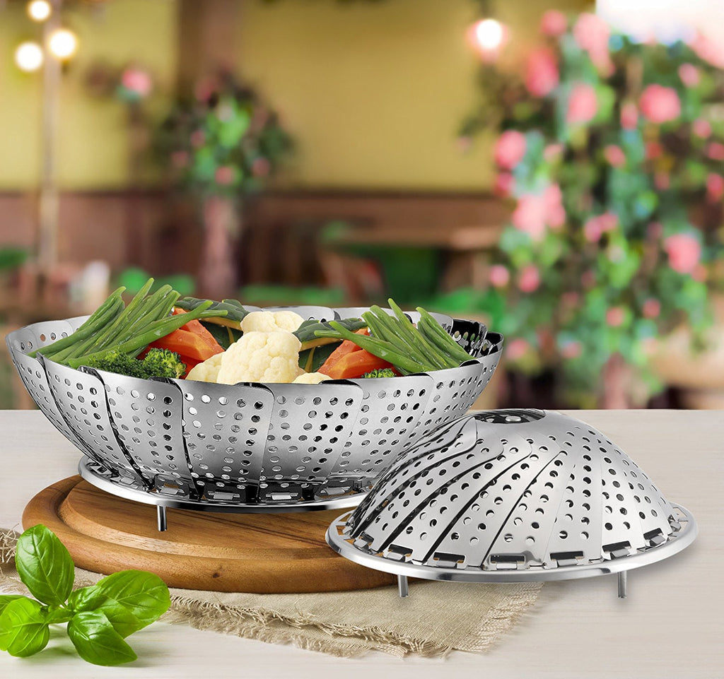 Steamer Basket for Pot, Veggie Steamer Basket, Food Strainer