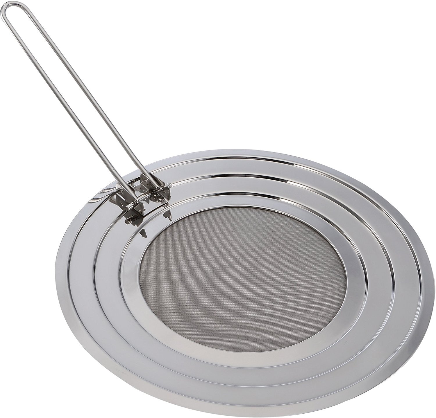 Pro Chef Kitchen Tools Stainless Steel Grease Splatter Screen - Eliminate Mess and Prevent Hot Oil Burns and Stains When Pan Frying Bacon or Sauteing With Instant Pot As a Replacement Lid - Pro Chef Kitchen Tools