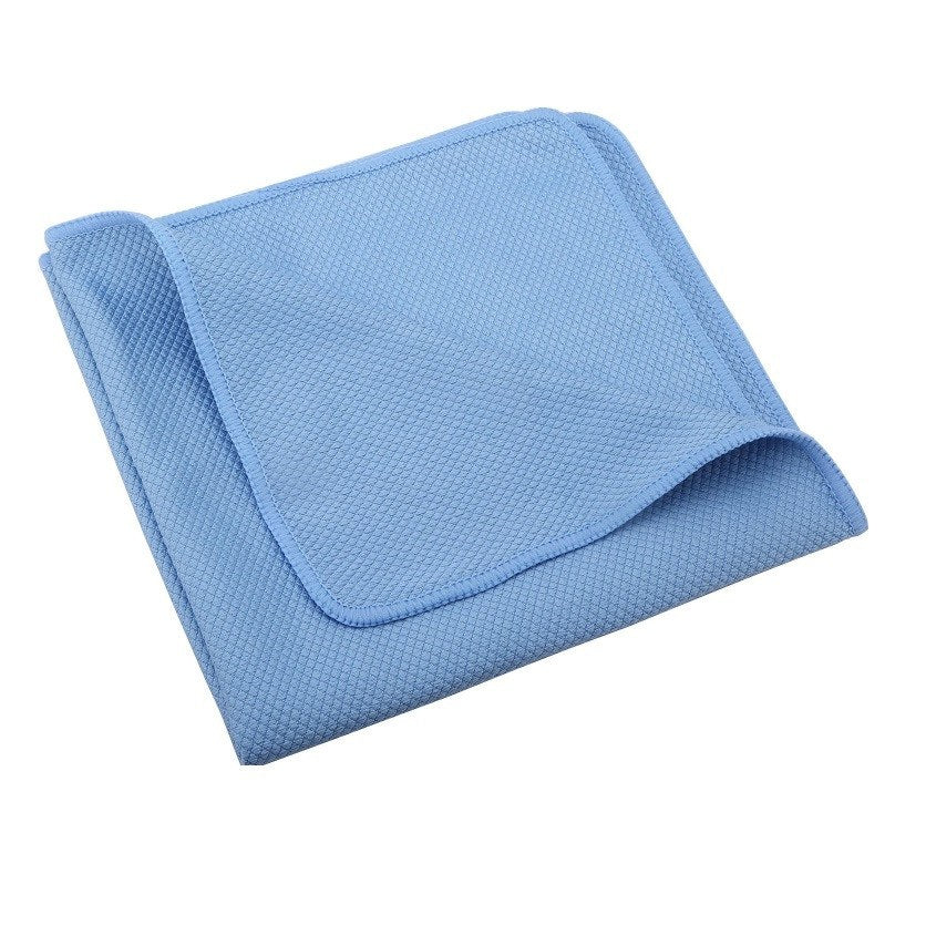 5pcs Microfiber Towel Polishing Cleaning Cloth Household Kitchen Glass  Cleaning Wipes Dry And Wet Usage Mop Cloths Washer